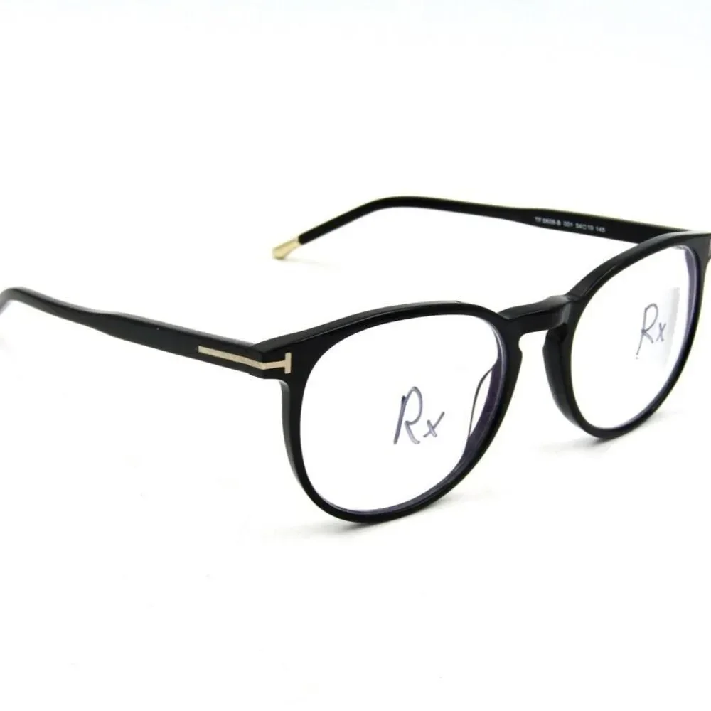 Tom Ford TF 5608-B‎ Unisex Eyeglasses Frame, 001 Black NWT in packaging